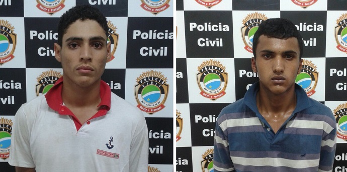 Theo e Paulo Queiroz teriam confessado o roubo da F250 - Foto: Jornal da Nova